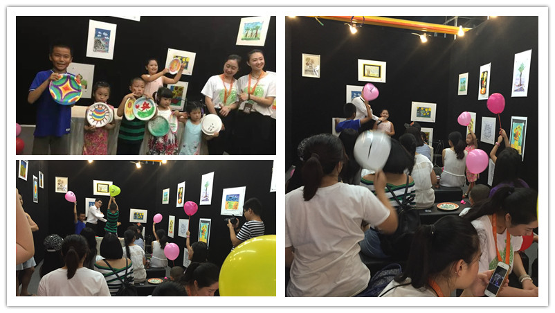BBunion国际早教厦门外图中心活动花絮：“小小梵高”主题义卖