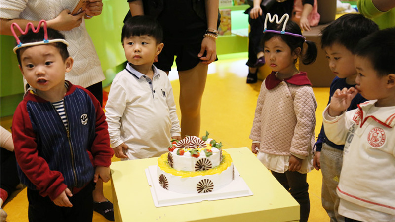 BBunion国际早教厦门世贸中心活动花絮：感恩生日会